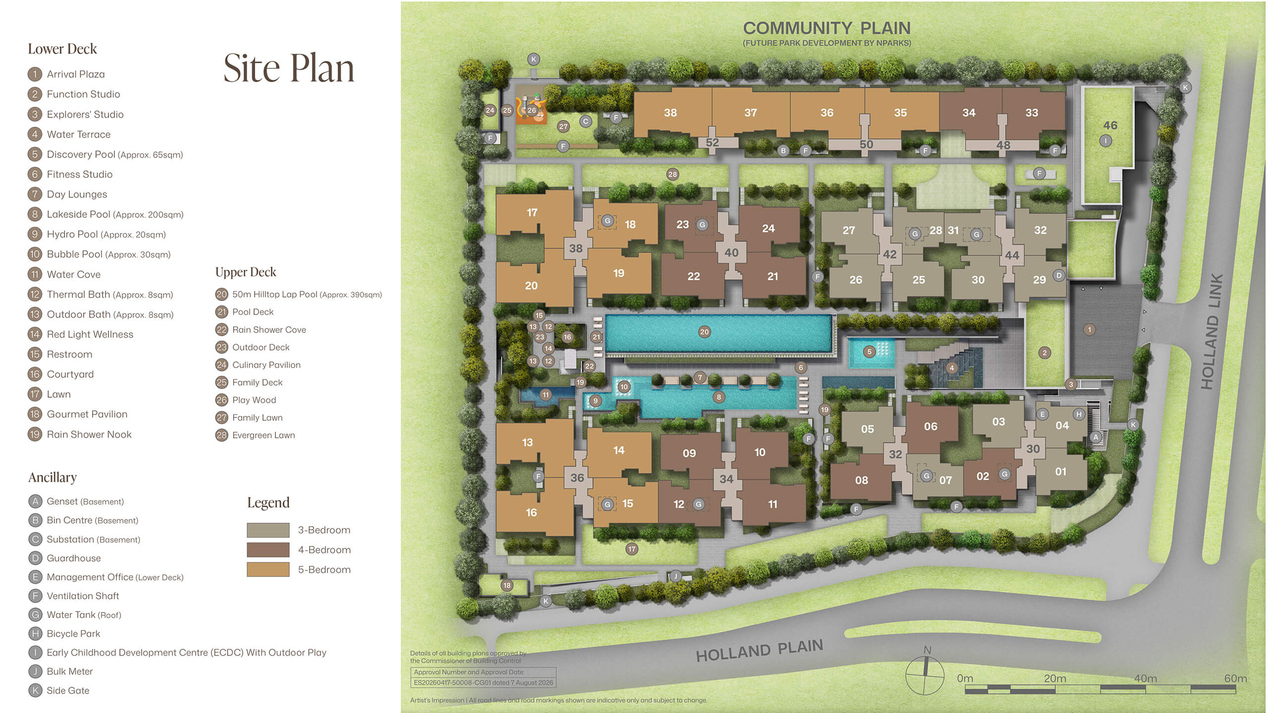 Amberwood at Holland Site Plan