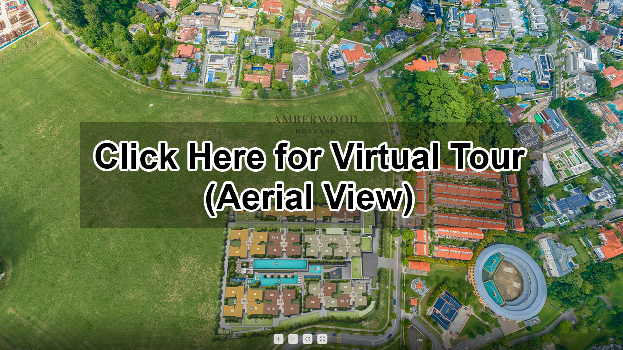 Amberwood at Holland 360 virtual tour of the aerial view over Holland Link